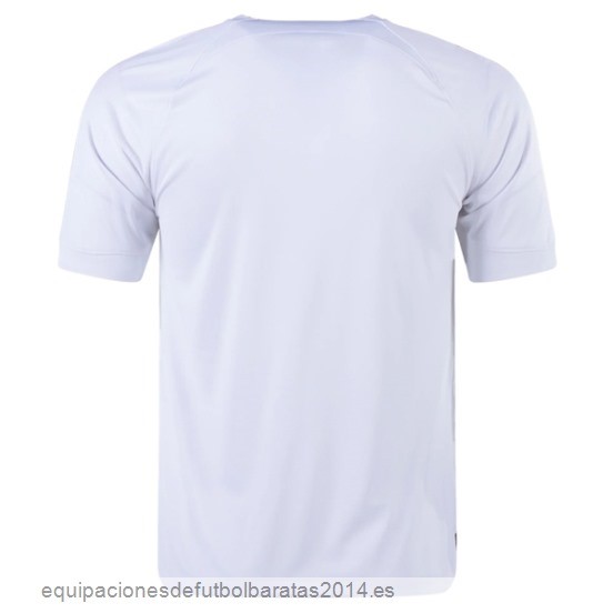 Nuevo Tailandia 2ª Camiseta Inter Milan 23/24 Blanco Azul Baratas